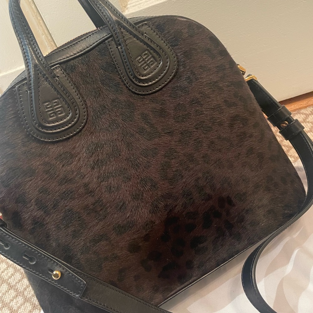 Givenchy Leopard Print Crossbody Handbag - Picture 11 of 16